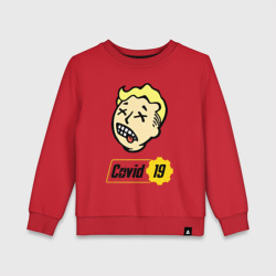 Детский свитшот хлопок Vault boy - covid 19