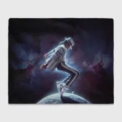 Плед 3D Michael Jackson on the moon