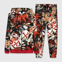 Женский костюм 3D Рыцари тамплиеры цербер и грифон