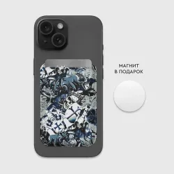Картхолдер Magsafe магнитный Рыцари средневековья  цербер и череп короля - фото 2