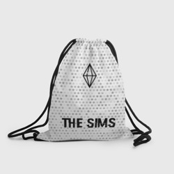 Рюкзак-мешок 3D The Sims glitch на светлом фоне по-центру