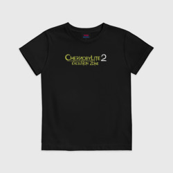 Детская футболка хлопок Chernobylite 2 exclusion  zone logo