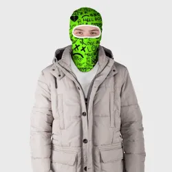 Балаклава 3D Lil Peep кислотный паттерн - фото 2