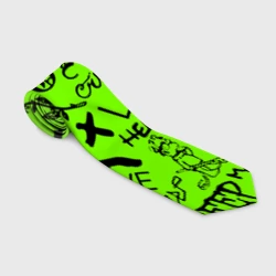 Галстук 3D Lil Peep кислотный паттерн
