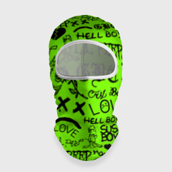 Балаклава 3D Lil Peep кислотный паттерн