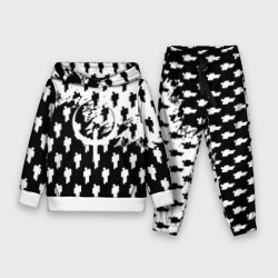 Детский костюм с толстовкой 3D Quake pattern men