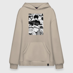 Худи SuperOversize хлопок Магическая битва Маки Дзэнин секси