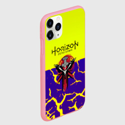 Чехол для iPhone 11 Pro Max матовый Horizon zero dawn разломы - фото 2