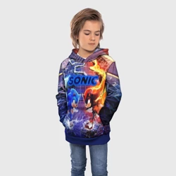 Детская толстовка 3D Соник и Шэдоу ёжики - фото 2