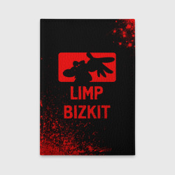 Обложка для автодокументов Limp Bizkit - red gradient