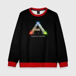 Детский свитшот 3D Ark: Survival Evolved logo rpg