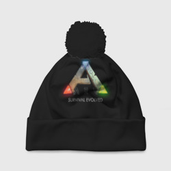 Шапка 3D c помпоном Ark: Survival Evolved logo rpg