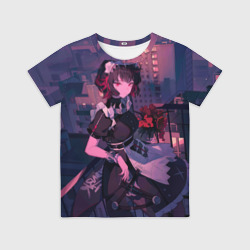 Детская футболка 3D Эллен Джо Zenless Zone Zero