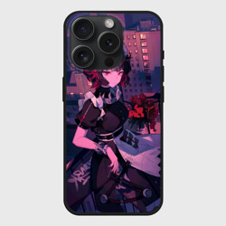 Чехол силиконовый для Apple iPhone 15 Pro матовый Эллен Джо Zenless Zone Zero