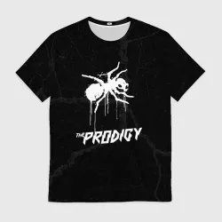 Мужская футболка 3D The prodigy remix