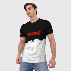 Мужская футболка 3D Tekken abstraction - фото 2