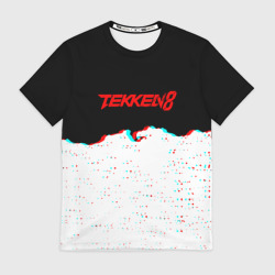 Мужская футболка 3D Tekken abstraction