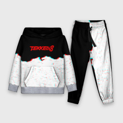Детский костюм с толстовкой 3D Tekken abstraction
