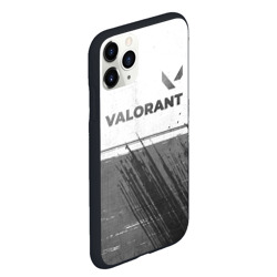 Чехол для iPhone 11 Pro Max матовый Valorant - white gradient посередине - фото 2