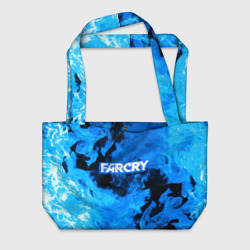 Пляжная сумка 3D Farcry голубой огонь