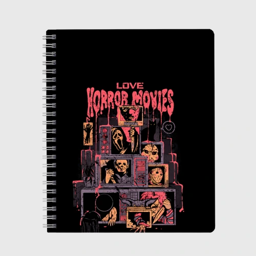 Тетрадь Love horror movies