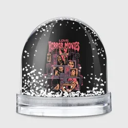 Игрушка Снежный шар Love horror movies