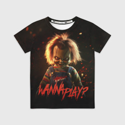 Детская футболка 3D Chucky wanna play?