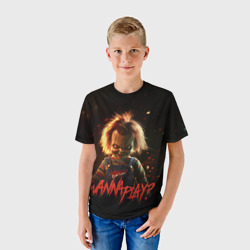 Детская футболка 3D Chucky wanna play? - фото 2