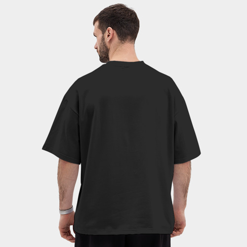 Мужская футболка Oversize хлопок premium с принтом 4 злодея из фильмов ужасов - картинка 4 Мужская футболка Oversize хлопок premium 4 злодея из фильмов ужасов - фото 4