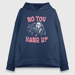 Женское светящееся худи Ghostface no you hang up