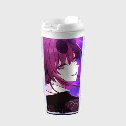Термокружка-непроливайка Honkai Star Rail Kafka violet light