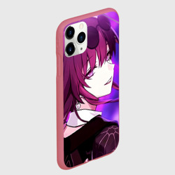 Чехол для iPhone 11 Pro матовый Honkai Star Rail Kafka violet light - фото 2