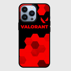 Чехол для iPhone 13 Pro Valorant - red gradient посередине