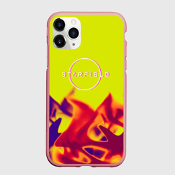 Чехол для iPhone 11 Pro Max матовый Starfield fire steel