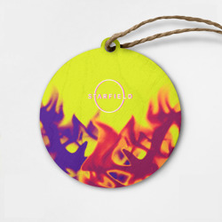 Деревянная игрушка круг Starfield fire steel