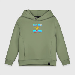 Детское худи Oversize хлопок  I am the master