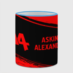 Кружка с полной запечаткой Asking Alexandria - red gradient по-горизонтали - фото 2