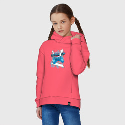Детское худи Oversize хлопок Повышая уровень - фото 2