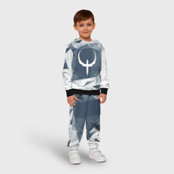 Детский костюм с толстовкой 3D Квейк геометрия - фото 2