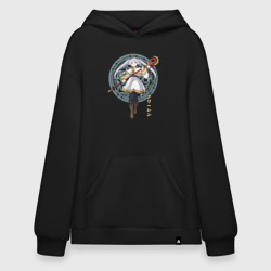 Худи SuperOversize хлопок Волшебница Фрирен 