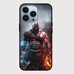 Чехол для iPhone 13 Pro God of War Кратос