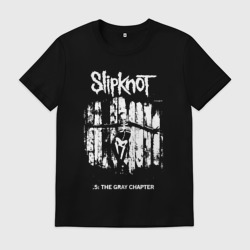 Мужская футболка хлопок Slipknot - skeleton girl