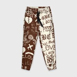 Детские брюки 3D Lil peep retro pattern