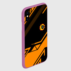 Чехол для iPhone XS Max матовый Serious Sam geometry - фото 2