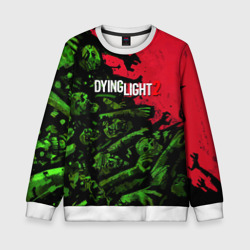Детский свитшот 3D Dying Light 2 zombie
