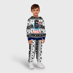 Детский костюм с толстовкой 3D Rainbow six winter pattern - фото 2