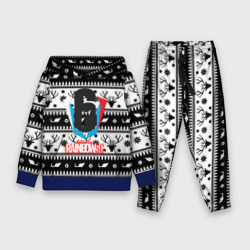 Детский костюм с толстовкой 3D Rainbow six winter pattern