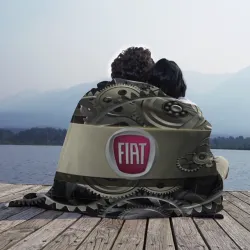Плед 3D FIAT logo motors - фото 2