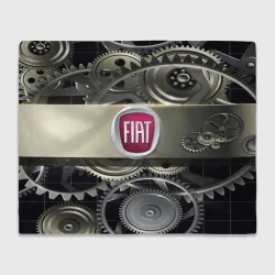 Плед 3D FIAT logo motors