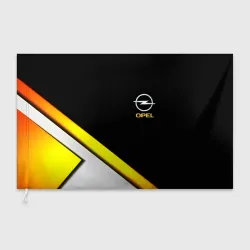 Флаг 3D Opel auto geometry